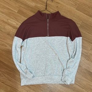 Youth Large Buckle Girls Quarter Zip